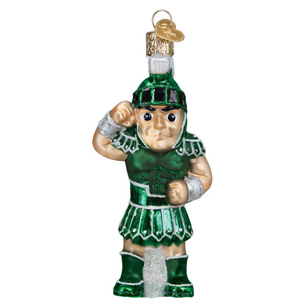 Collegiate Mascot Collection Michigan State Sparty - Boxed by Old World Christmas (Newer)-1