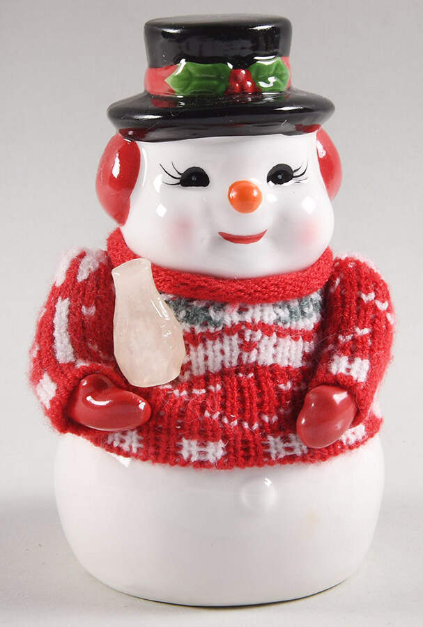 Nostalgic Giftware 5 In. Snowman Figurine-Lighted - No Box by Mr Christmas-1