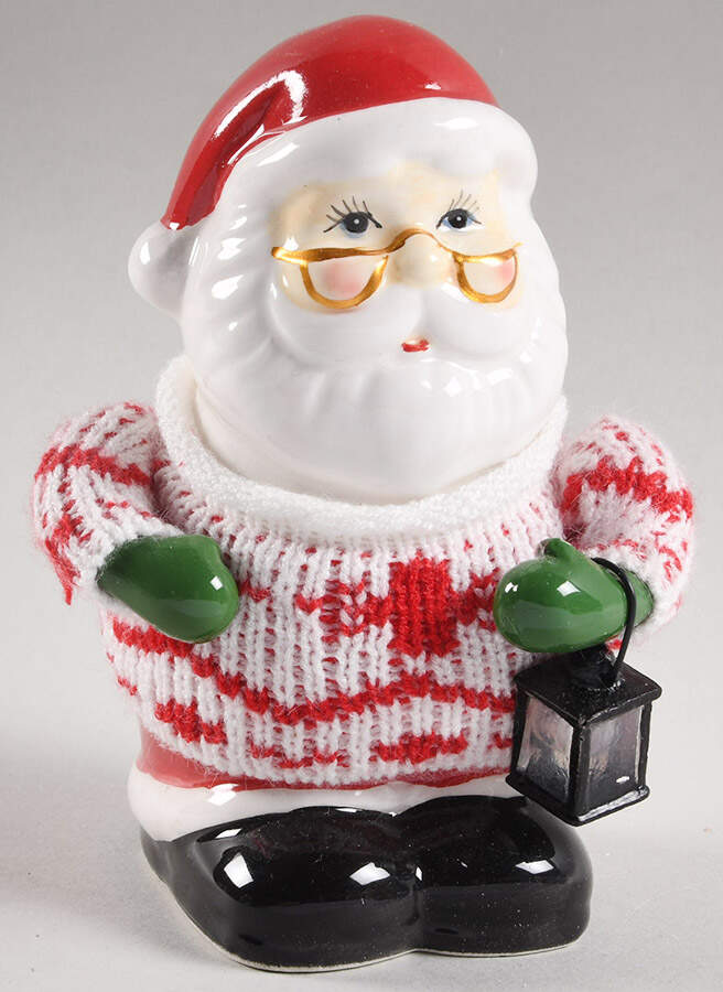 Nostalgic Giftware 5 In. Santa Figurine-Lighted - No Box by Mr Christmas-1