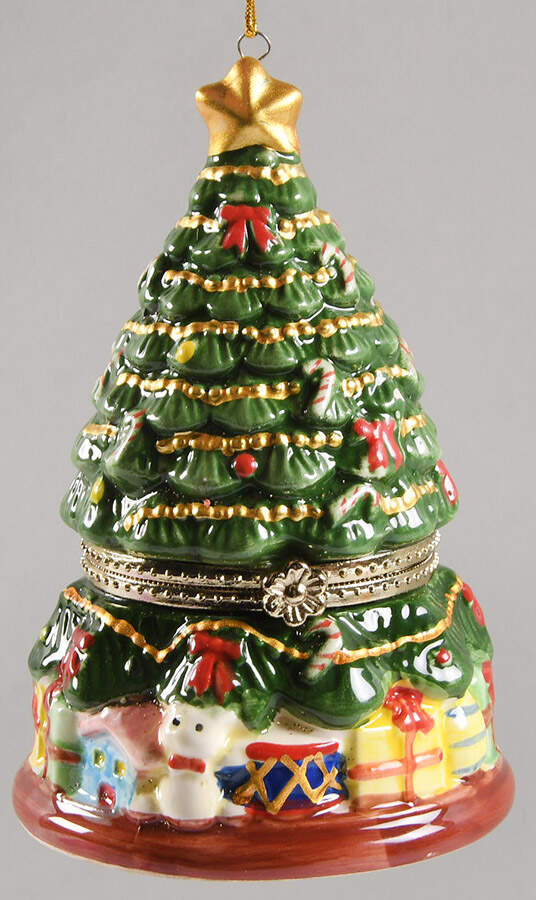Hinged Box Ornaments Christmas Tree-O' Christmas Tree - No Box by Mr Christmas-1