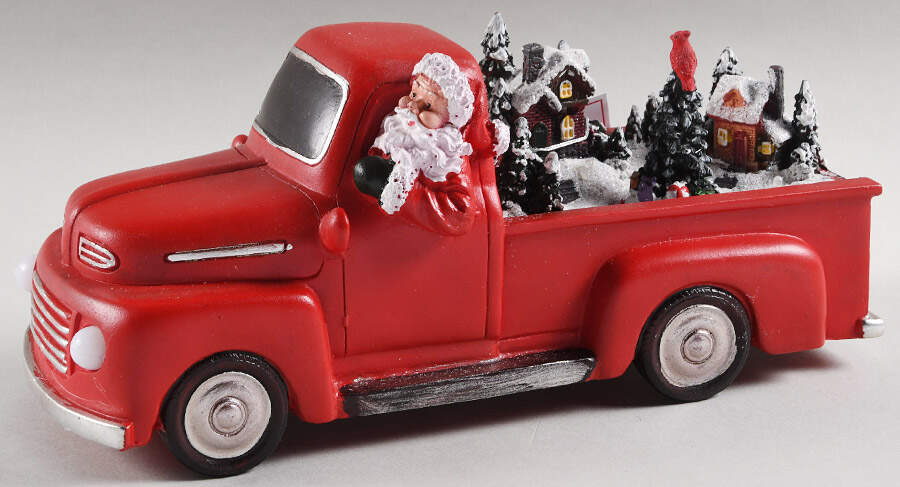 Nostalgic Giftware Animated Red Truck - No Box by Mr Christmas-1