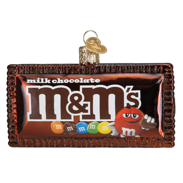 Mars Wrigley Candies M&M's Milk Chocolate - No Box by Old World Christmas (Newer)-1