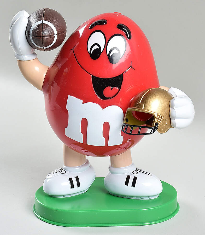 M&M'S Sport Dispenser-Red,Football - No Box by Mars Incorporated-1
