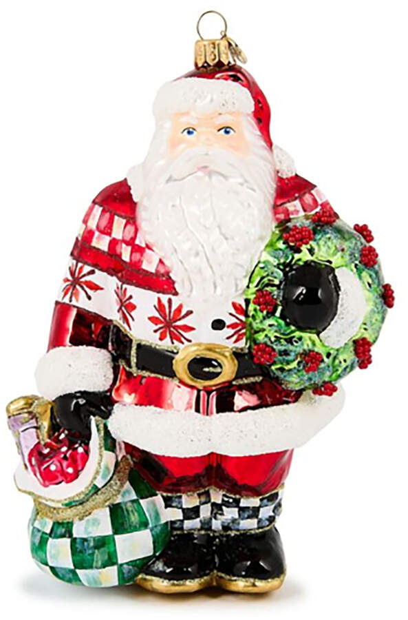Cozy Christmas Ornaments Sweater Santa - Boxed by MacKenzie-Childs-1