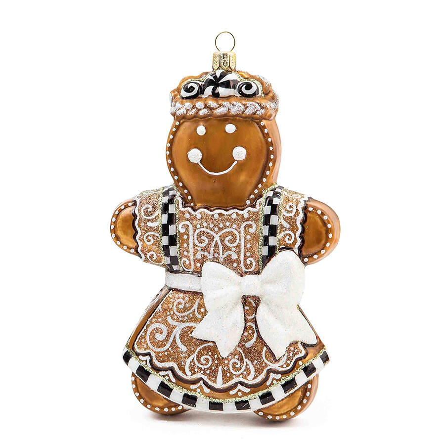 Farmhouse Ornaments Gingerbread Girl - No Box by MacKenzie-Childs-1