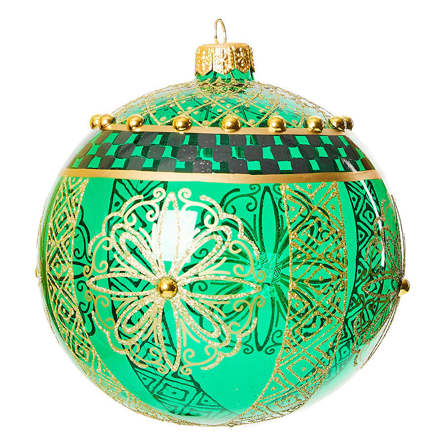 Emerald Luxe Ornaments Ball - No Box by MacKenzie-Childs-1