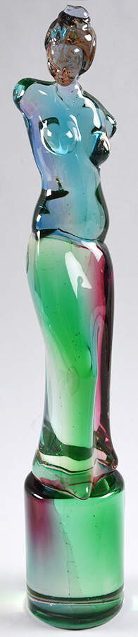 Cenedese Figurines Helenic Sculpture - No Box by Murano Glass-1