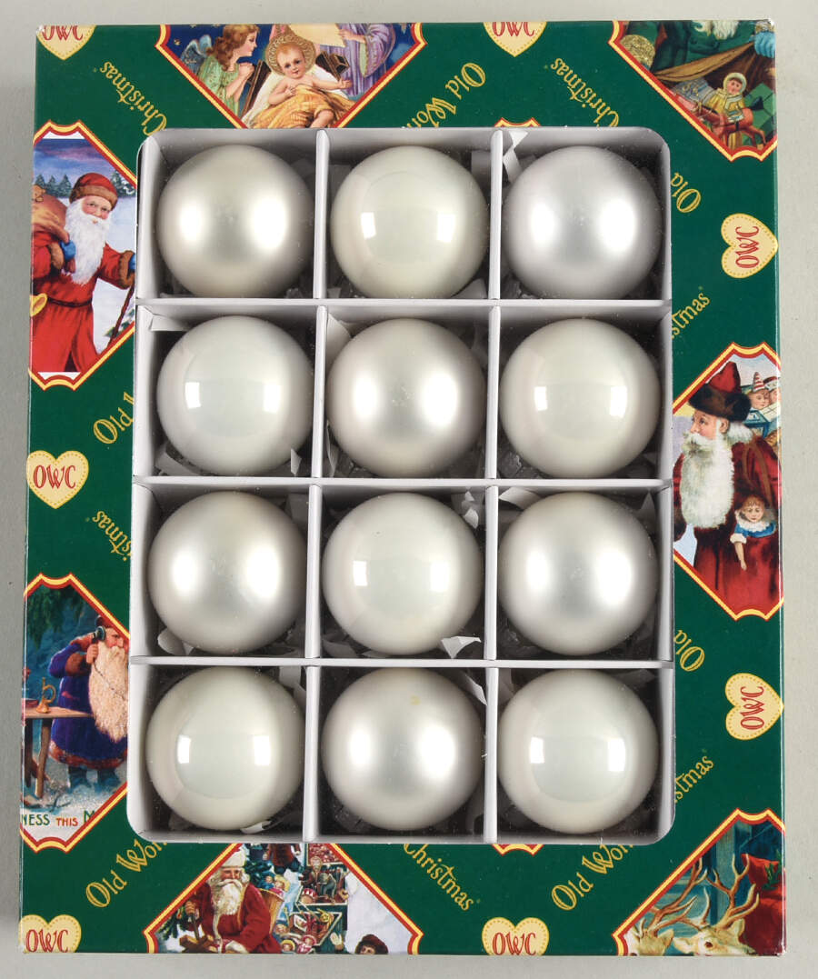 Glass Ball Sets Wonderland Balls-Set Of 12 - Boxed by Old World Christmas (Newer)-1