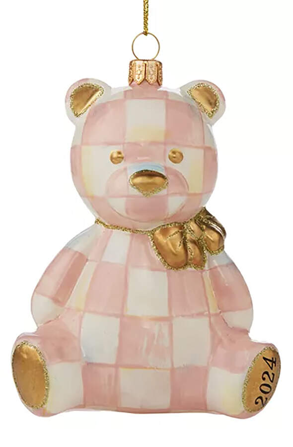 Annual Teddy Bears 2024 Rosy Check Bear - Boxed by MacKenzie-Childs-1