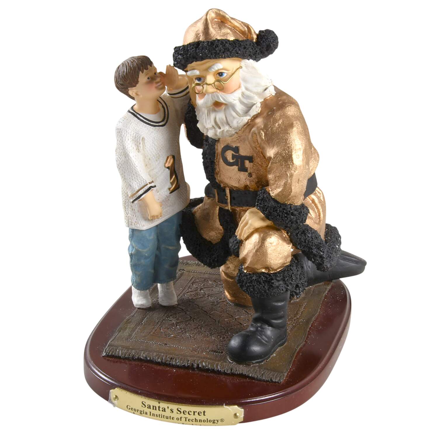 Collegiate Santa's Secret Figurine Georgia Institute Of Technology - No Box by Memory Company-1