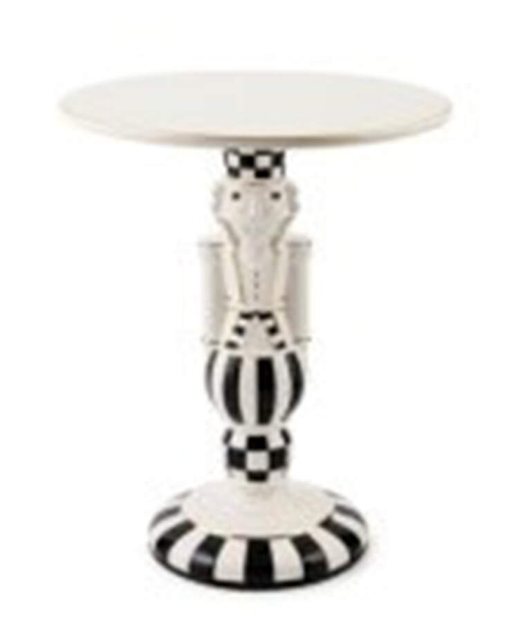 Courtly Noel Nutcracker Pedestal Platter - No Box by MacKenzie-Childs-1