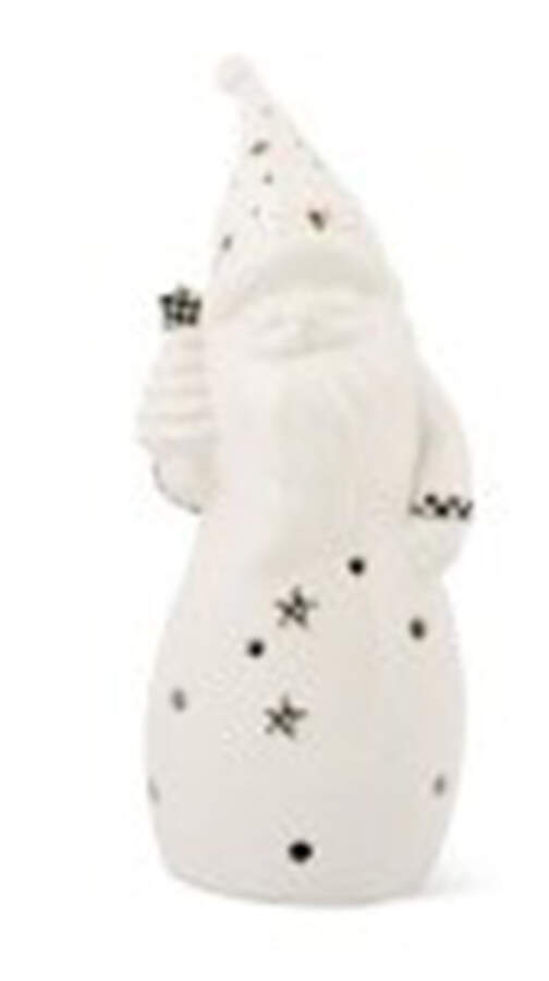 Courtly Noel Illuminated Santa Figurine - Boxed by MacKenzie-Childs-1