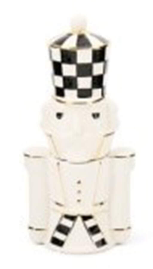 Courtly Noel Nutcracker Salt & Pepper Set - Boxed by MacKenzie-Childs-1