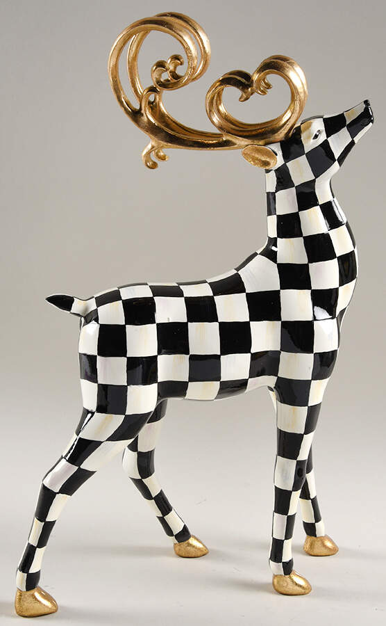 Courtly Noel Standing Deer - No Box by MacKenzie-Childs-1