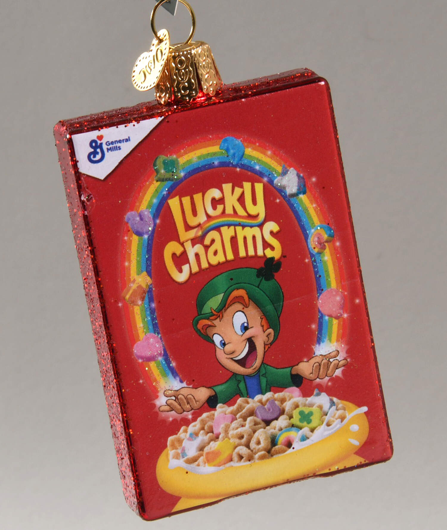General Mills Lucky Charms Box - No Box by Old World Christmas (Newer)-1