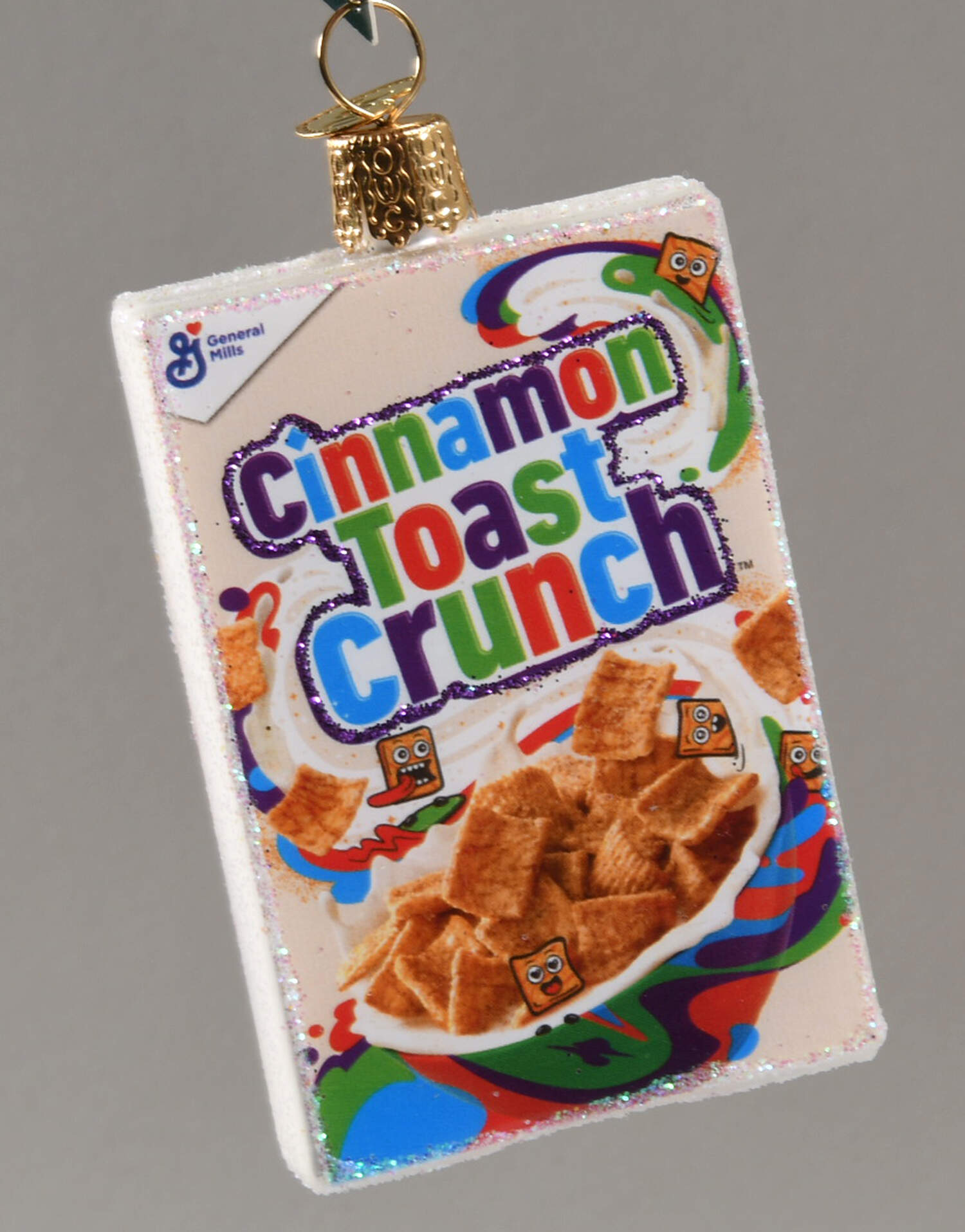 General Mills Cinnamon Toast Crunch Box - No Box by Old World Christmas (Newer)-1