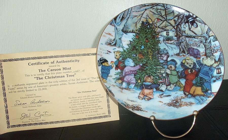 Bear Feats Christmas Tree - No Box by Carson Mint-1