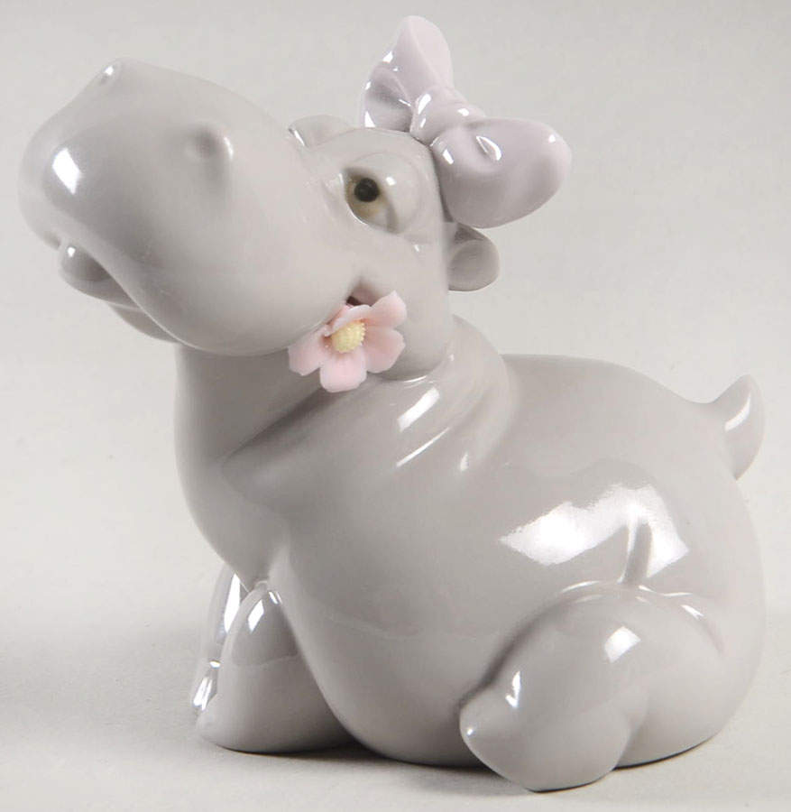 Animal Caricatures Hippo In Love - Boxed by Nao-1