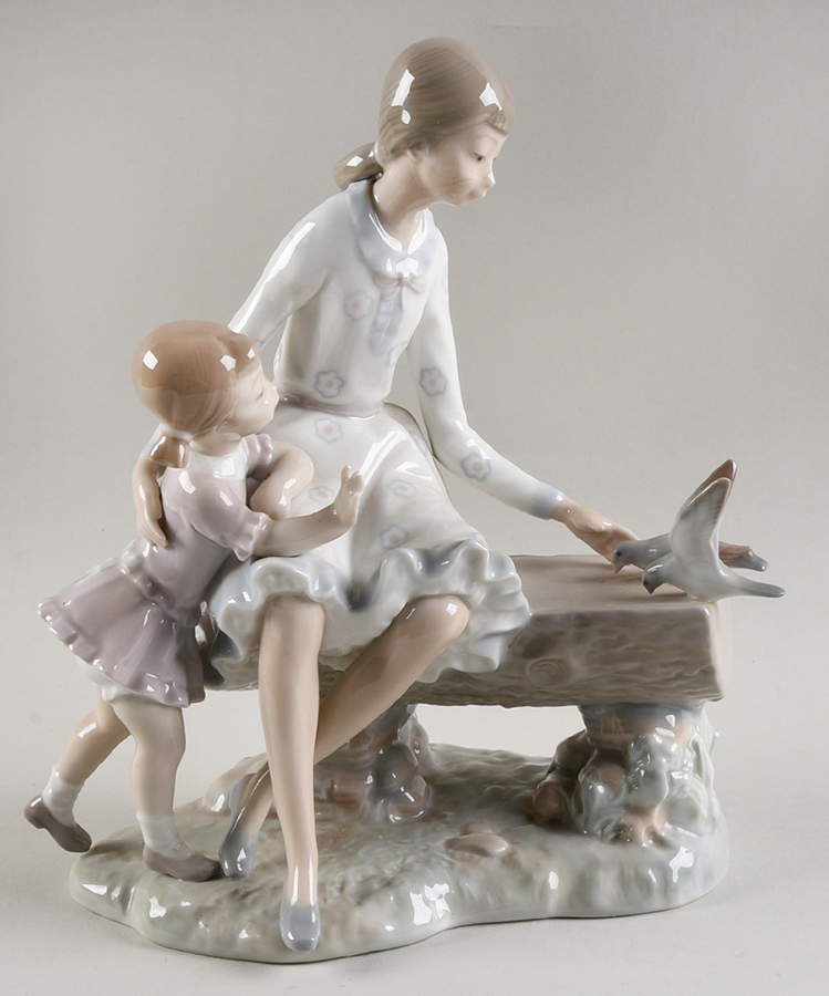 Kids with Birds Or Butterflies Playing In The Park - Boxed by Nao-1