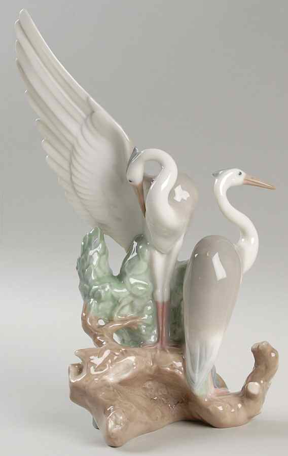 Birds & Butterflies Resting Herons - Boxed by Nao-1