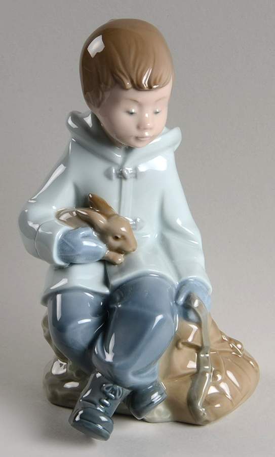 Kids with Animals Boy Resting On Excursion - Boxed by Nao-1