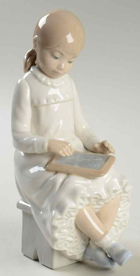 Kids with Toys Girl With Slate - No Box by Nao-1