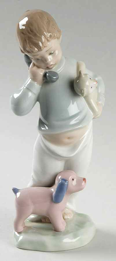 Kids with Toys Boy On Phone With Puppets - No Box by Nao-1