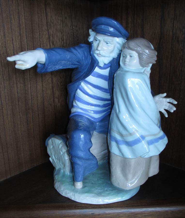 Sports and Careers Waiting For The Fisherman - Boxed by Nao-1