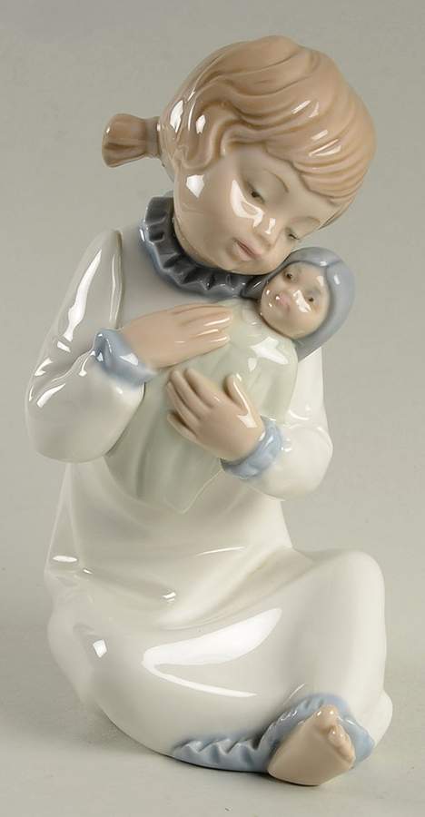 Kids in Sleepwear Girl Singing Lullabye - Boxed by Nao-1