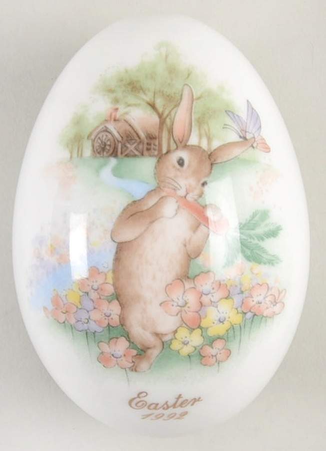 Noritake Easter Egg Bunny Eating Carrot - Boxed by Noritake-1