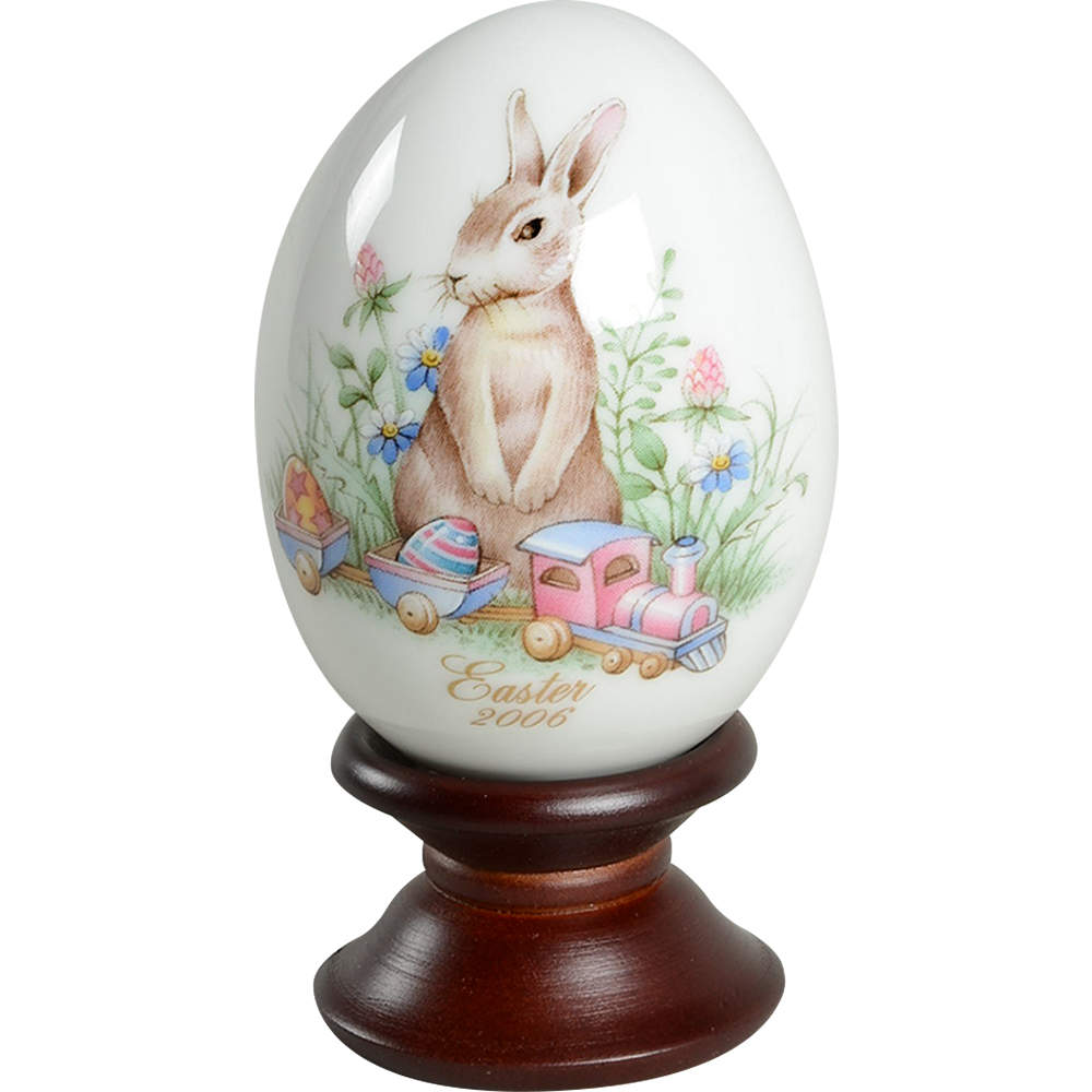 Noritake Easter Egg Rabbit And Toy Train - No Box by Noritake-1