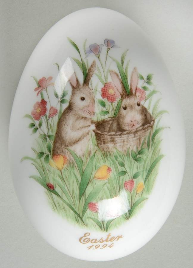 Noritake Easter Egg Easter Bunny In Basket - No Box by Noritake-1