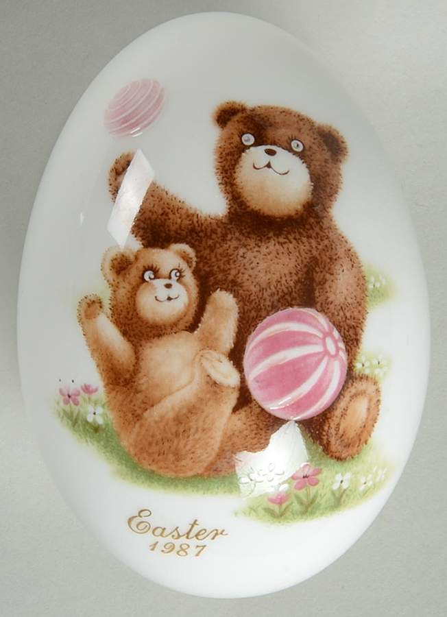 Noritake Easter Egg Momma  And Teddy Bear - Boxed by Noritake-1