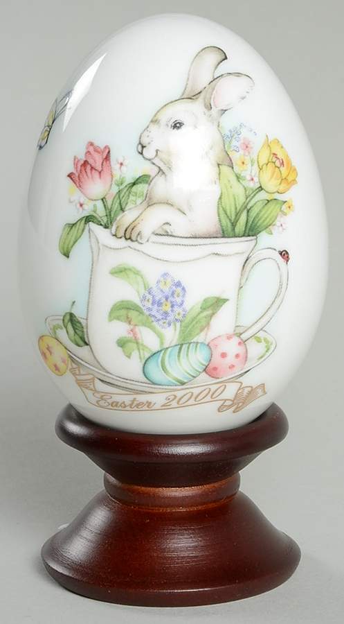 Noritake Easter Egg Easter Bunny In Teacup - No Box by Noritake-1