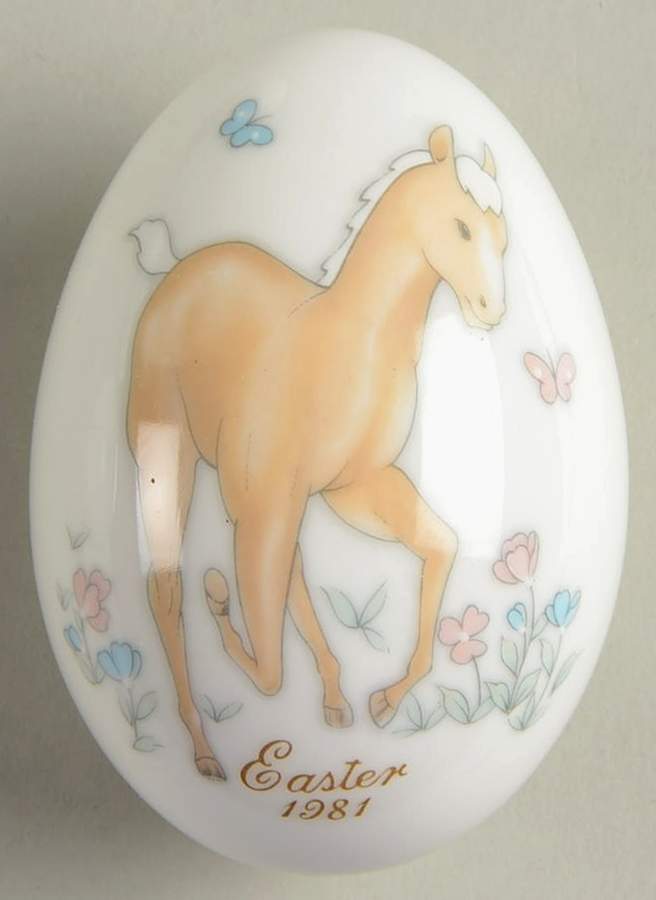Noritake Easter Egg Horse - No Box by Noritake-1