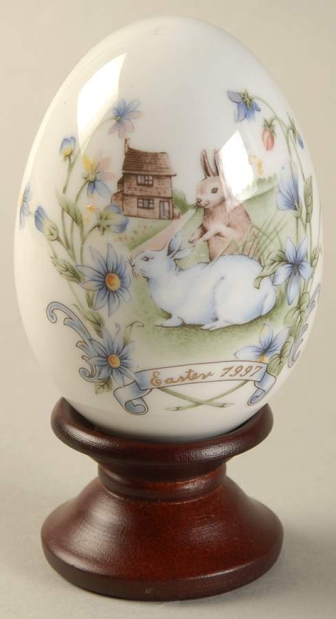 Noritake Easter Egg Bunnies And House - Boxed by Noritake-1