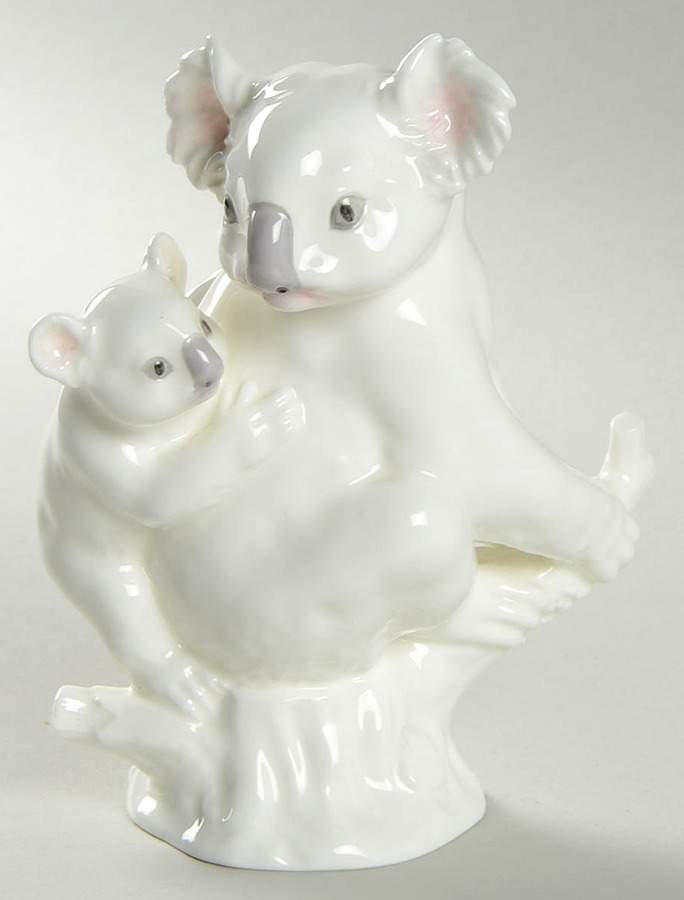 Noritake Figurines Koala And Cub-White - Boxed by Noritake-1