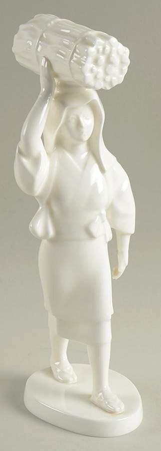 Noritake Figurines Oaharame-Woman Carrying Sticks - No Box by Noritake-1