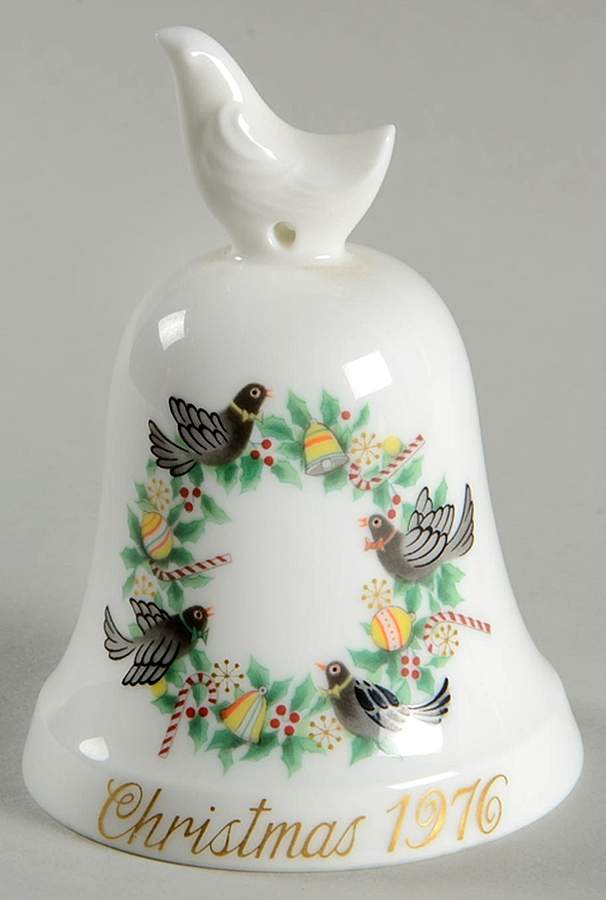 Christmas Bell 4 Colly Birds - Boxed by Noritake-1