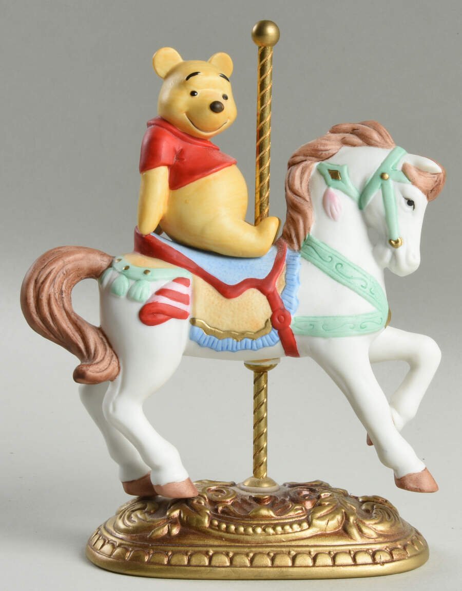 Disney Carousel Winnie The Pooh - No Box by New England-1
