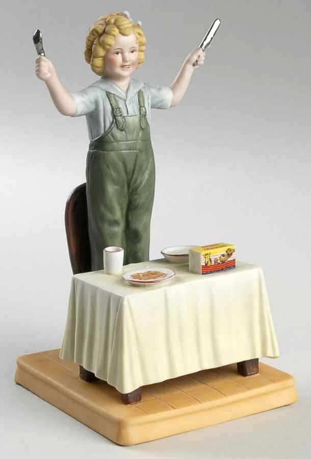 Shirley Temple Collection Figurines Curly Top - Boxed by Nostalgia Collect-1