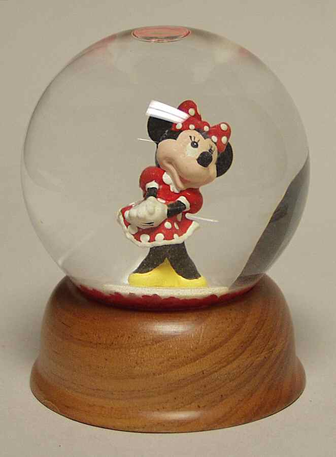 Disney Holiday Snowglobe Minnie Mouse - No Box by New England-1