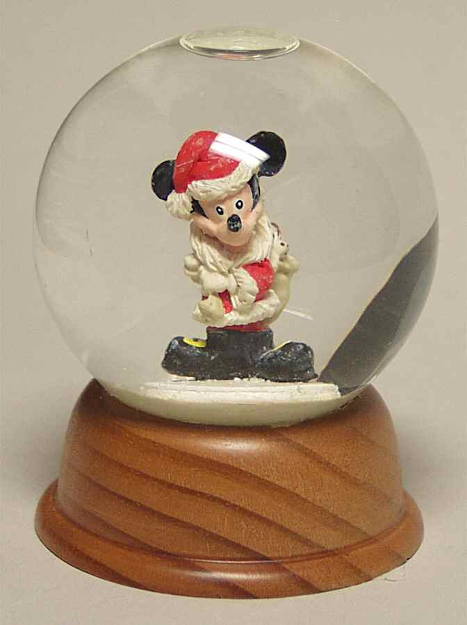 Disney Holiday Snowglobe Mickey Mouse Christmas - No Box by New England-1