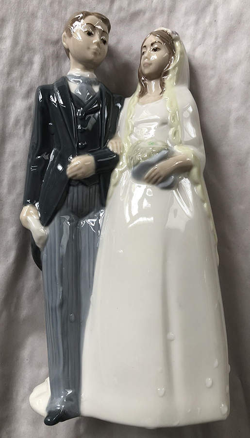 Nadal Porcelain Figurines Bride And Groom - No Box by Nadal Porcelain-1