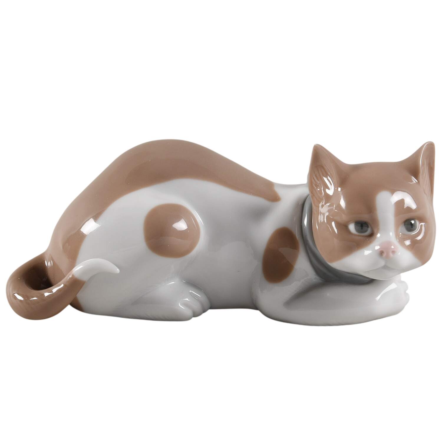 Nadal Porcelain Figurines Cat-Laying Down - Boxed by Nadal Porcelain-1