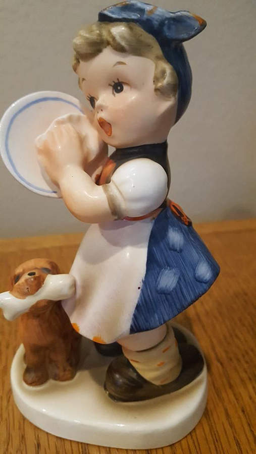 Napco Figurines and Giftware Dishwasher-Girl - No Box by Napco-1