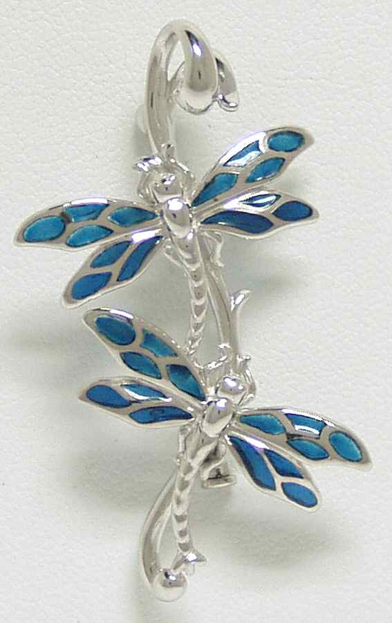 Nicole Barr Jewelry Dragonfly Double-Turquoise - Boxed by Nicole Barr Jewelry-1