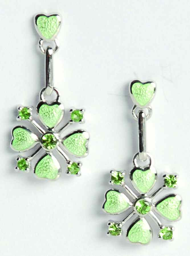 Nicole Barr Jewelry 4 Heart Lime-Tsavorite - Boxed by Nicole Barr Jewelry-1