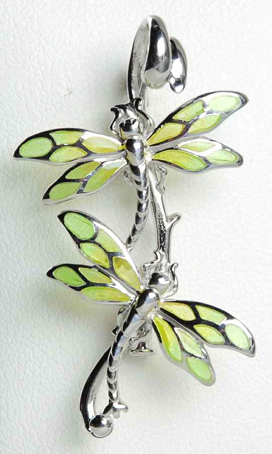 Nicole Barr Jewelry Dragonfly Double-Lime - Boxed by Nicole Barr Jewelry-1