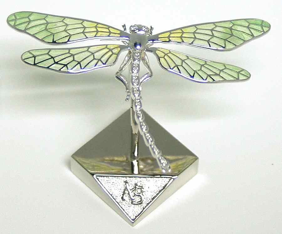 Nicole Barr Jewelry Dragonfly-Lime Diamond .265 Ct - With Box by Nicole Barr Jewelry-1